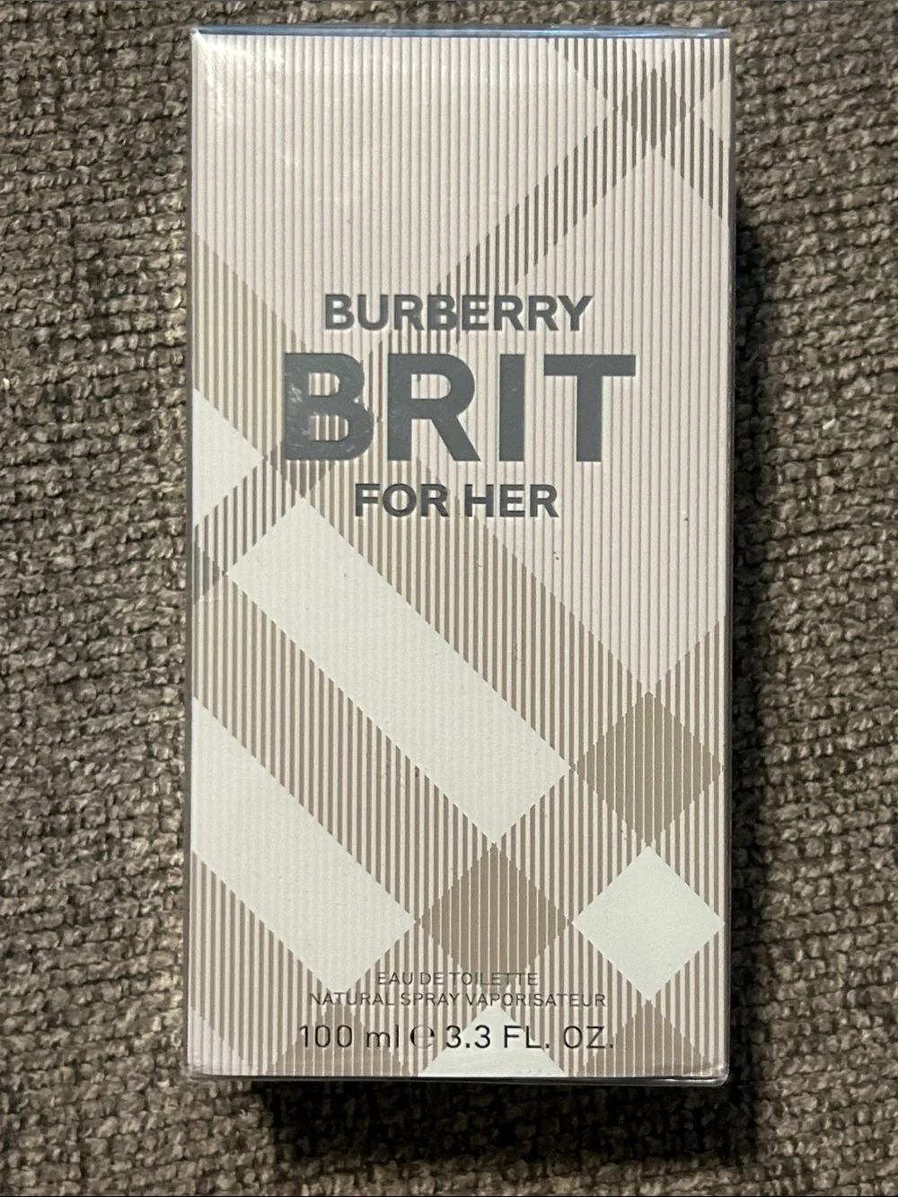 Authentic Burberry Brit For Her Light Pink and Lavender Gift Set